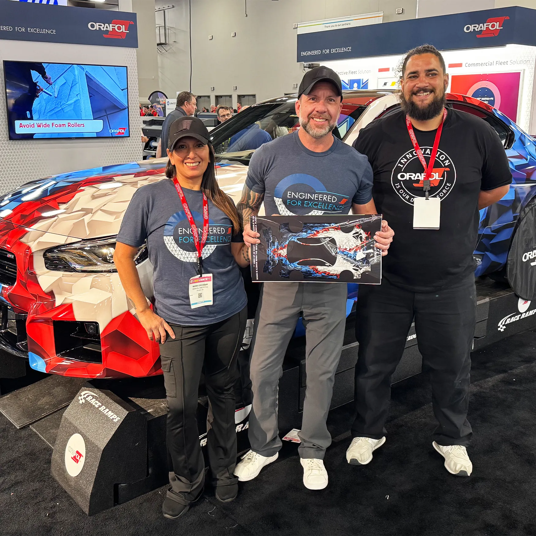 Orafol Tradeshow Vehicle Wraps